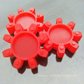 Closed Center Curved Jaw Coupling Element Polyurethane Spider